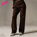 straight leg joggers womens